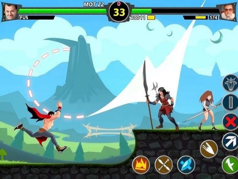 Spin Warrior Supreme Gameplay Screenshot
